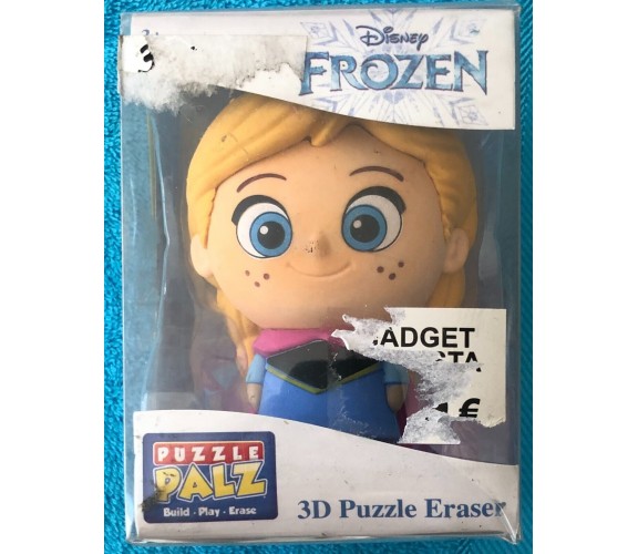 Puzzle Palz 3D Puzzle Eraser Frozen Anna di Walt Disney,  2019,  The Saifam Grou