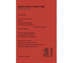 Qualche parola tra padri e figli di Tommaso Russi,  2019,  Eretica Edizioni