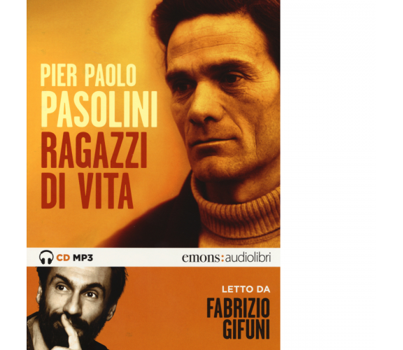 RAGAZZI DI VITA di PASOLINI, PIER PAOLO - Emons, 2014