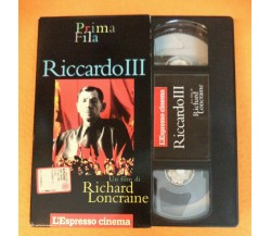 RICCARDO III Richard Loncraine L'ESPRESSO CINEMA-Vhs-1955-F