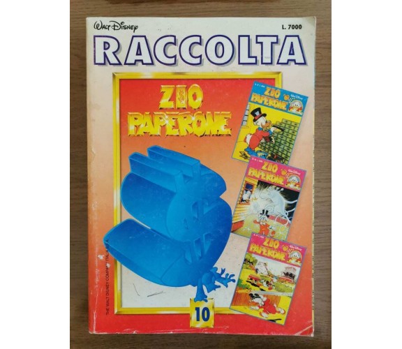 Raccolta zio paperone 10 - AA. VV. - Walt Disney Company - 1992 - AR