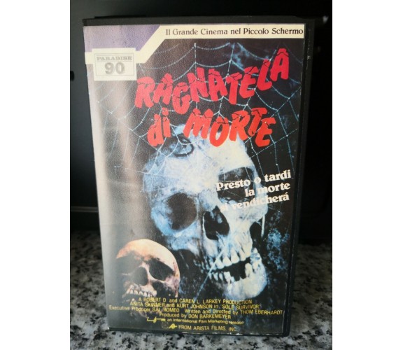 Ragnatela di morte - Vhs -1987 - Paradise 90 -F