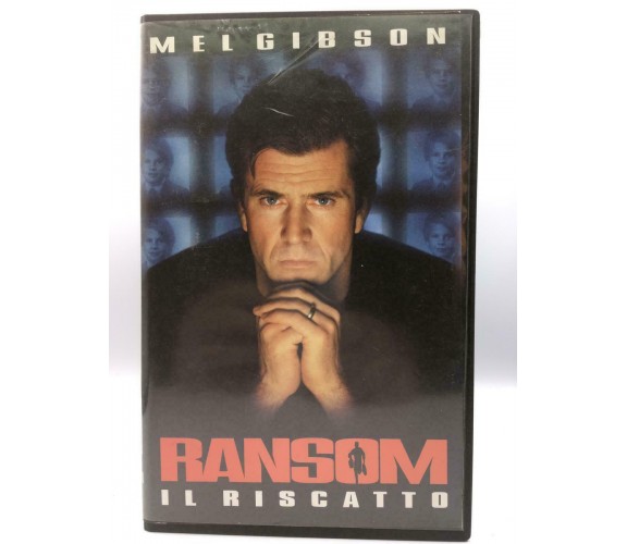 Ransom Il riscatto con Mel Gibson film Azione avventura-Vhs-1997-F