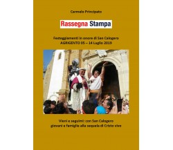 Rassegna Stampa - Festeggiamenti in onore di San Calogero - Agrigento 05 - 14