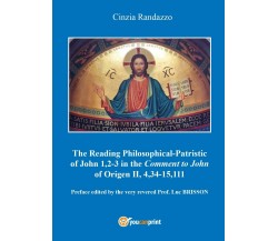 Reading philosophical-patristic of John 1,2-3 in the comment to John of Origen 