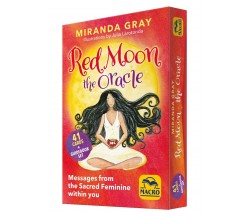 Red Moon The Oracle - 41 Cards + Guidebook Set di Miranda Gray,  2021,  Macro Ed