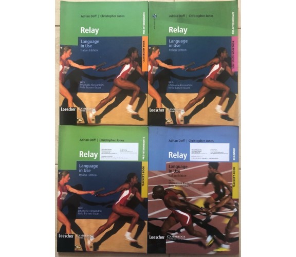 Relay Beginner Teacher’s Book+Relay Pre-Intermediate Classroom+Self-Study+Teache