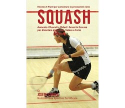 Ricette di Piatti per aumentare le prestazioni nello Squash - Correa - 2015