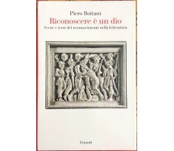  Riconoscere è un dio. Scene e temi del riconoscimento nella letteratura	 di Pie