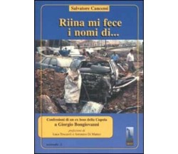 Riina mi fece i nomi di... confessioni di un ex boss della cupola a Giorgio Bong