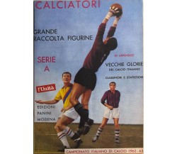 Ristampa album Calciatori Panini Serie A 1962-63