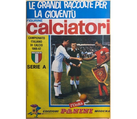 Ristampa album Calciatori Panini Serie A 1966-67