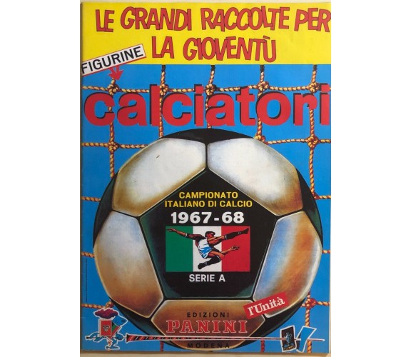 Ristampa album Calciatori Panini Serie A 1967-68