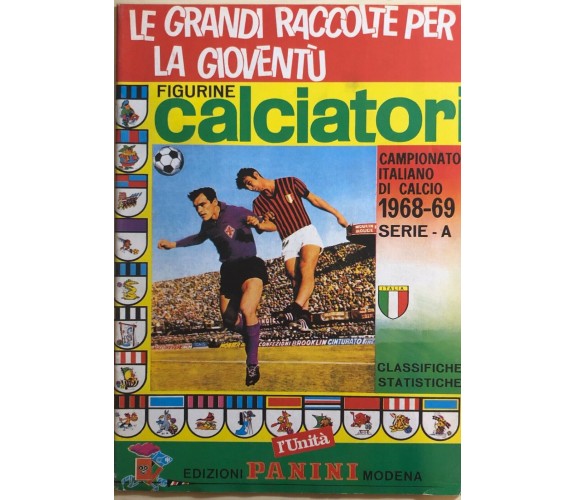 Ristampa album Calciatori Panini Serie A 1968-69