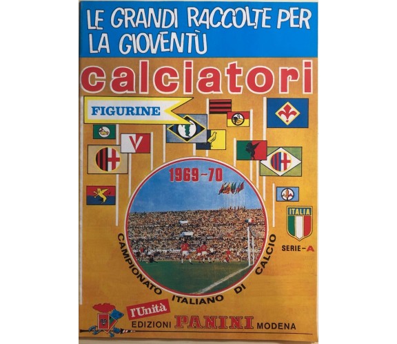 Ristampa album Calciatori Panini Serie A 1969-70