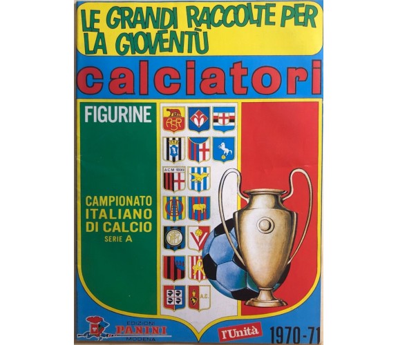 Ristampa album Calciatori Panini Serie A 1970-71