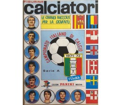 Ristampa album Calciatori Panini Serie A 1971-72