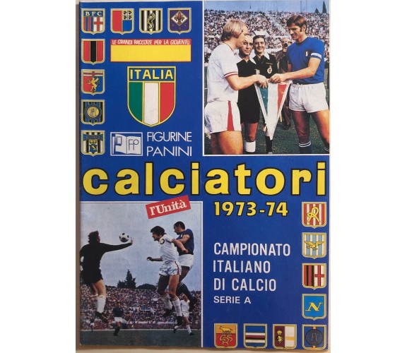 Ristampa album Calciatori Panini Serie A 1973-74