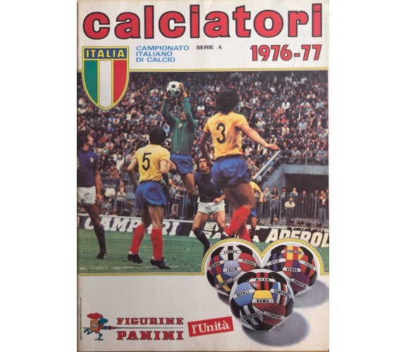 Ristampa album Calciatori Panini Serie A 1976-77