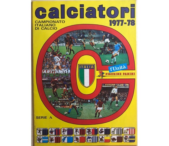 Ristampa album Calciatori Panini Serie A 1977-78