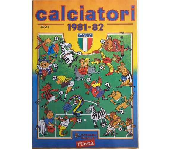 Ristampa album Calciatori Panini Serie A 1981-82