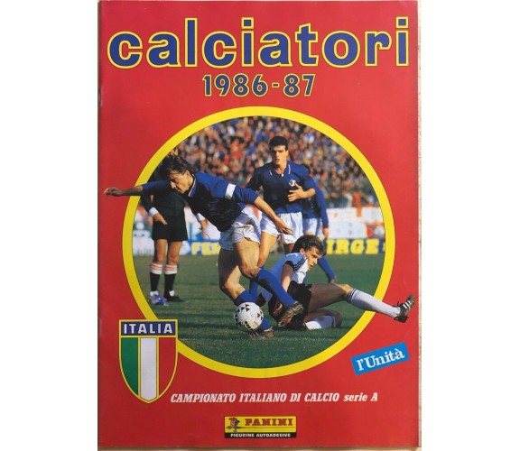 Ristampa album Calciatori Panini Serie A 1986-87