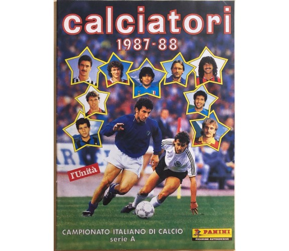 Ristampa album Calciatori Panini Serie A 1987-88