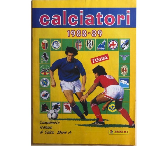 Ristampa album Calciatori Panini Serie A 1988-89