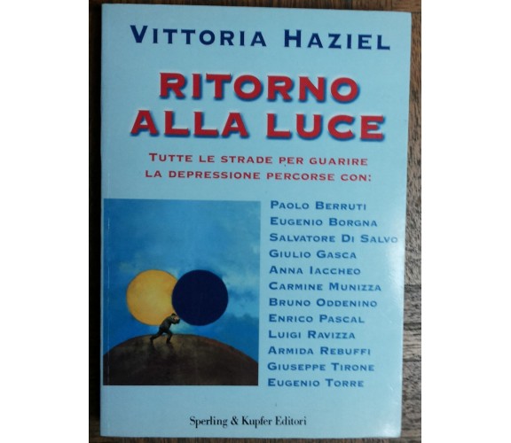 Ritorno alla luce - Haziel - Sperling & Kupfer,1999 - R