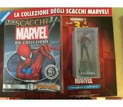 SCACCHI MARVEL DA COLLEZIONE - PRIMA USCITA SPIDERMAN - EAGLEMOSS COLLECTIONS