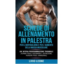 SCHEDE DI ALLENAMENTO IN PALESTRA - Livio Leone - Independently Published,2019