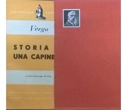 STORIA DI UNA CAPINERA - Giovanni Verga (Universale economica Volume 22 1949) Ca