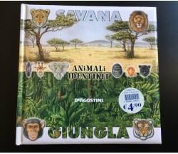 Savana-Giungla Animali Identikit - Chiapponi, Raffo,  2003,  Deagostini - P