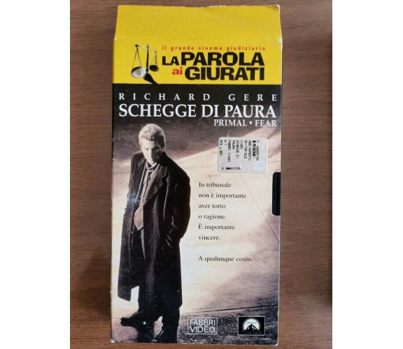 Schegge di paura - G. Lucchesi - Fabbri video - 1996 -  VHS - AR