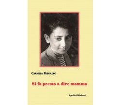 Si fa presto a dire mamma	 di Carmela Pregadio,  2018,  Apollo Edizioni