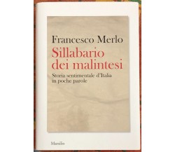 Sillabario dei malintesi storia sentimentale d’Italia in poche parole di France