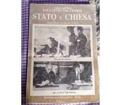 Stato e Chiesa - Cosmo Giacomo - Edizioni Ragionamenti - 1985 - M