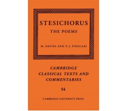 Stesichorus: The Poems - Cambridge University - 2017