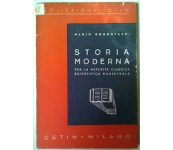 Storia Moderna per la maturità scientifica ... - M. Robertazzi - Cetim, 1944 - L