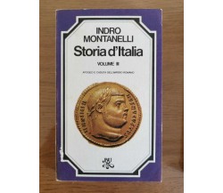 Storia d'Italia Vol. III - I. Montanelli - BUR - 1974 - AR