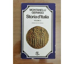 Storia d'Italia Vol. X - Montanelli/Gervaso - BUR - 1974 - AR