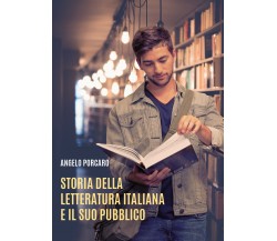 Storia della letteratura italiana e il suo pubblico di Angelo Porcaro,  2021,  Y