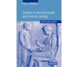 Studies in Ancient Greek and Roman Society - Robin Osborne - Cambridge, 2012