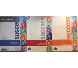 Success 2, Student's book+Intermediate student's book+Vocabulary builder Pearson