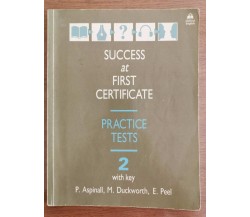 Success at first certificate 2 - AA. VV. - Oxford - 1992 - AR