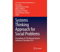 Systems Thinking Approach for Social Problems - Vivek Vijay - springer, 2016