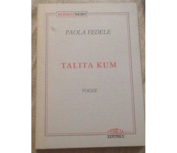 Talita Kum - Paola Fedele - Vanilia - 1993 - M