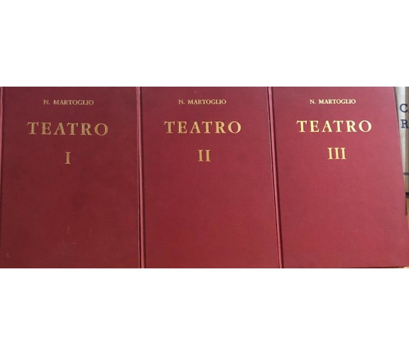 Teatro I-II-III di Nino Martoglio, 1969, Casa Editrice D’Anna