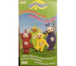 Teletubies divertiamoci con mianine e piedini (VHS) - BBC - 1996