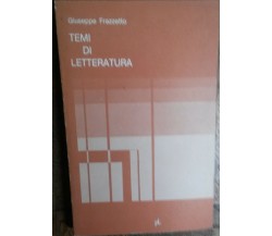 Temi di letteratura - Giuseppe Frazzetto  - PL,1978 - R